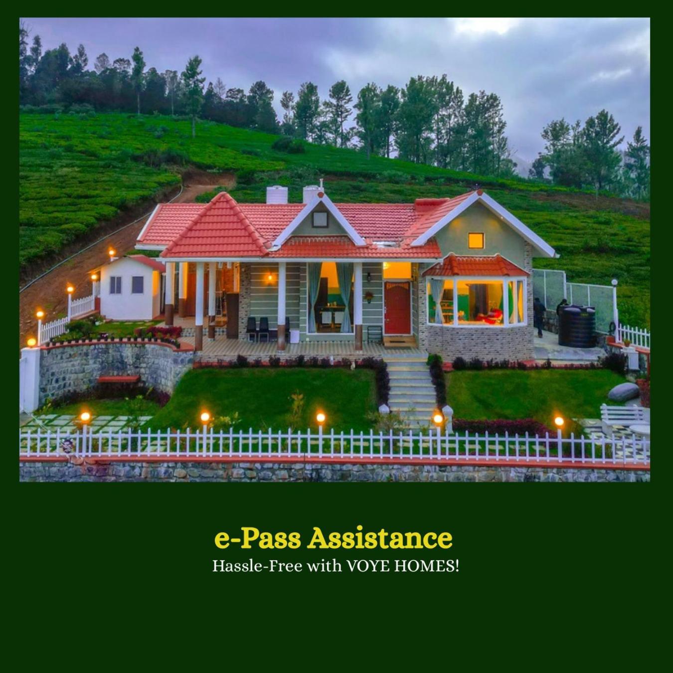 Emys Misty Charm Private Villa Ooty By Voye Homes Kültér fotó